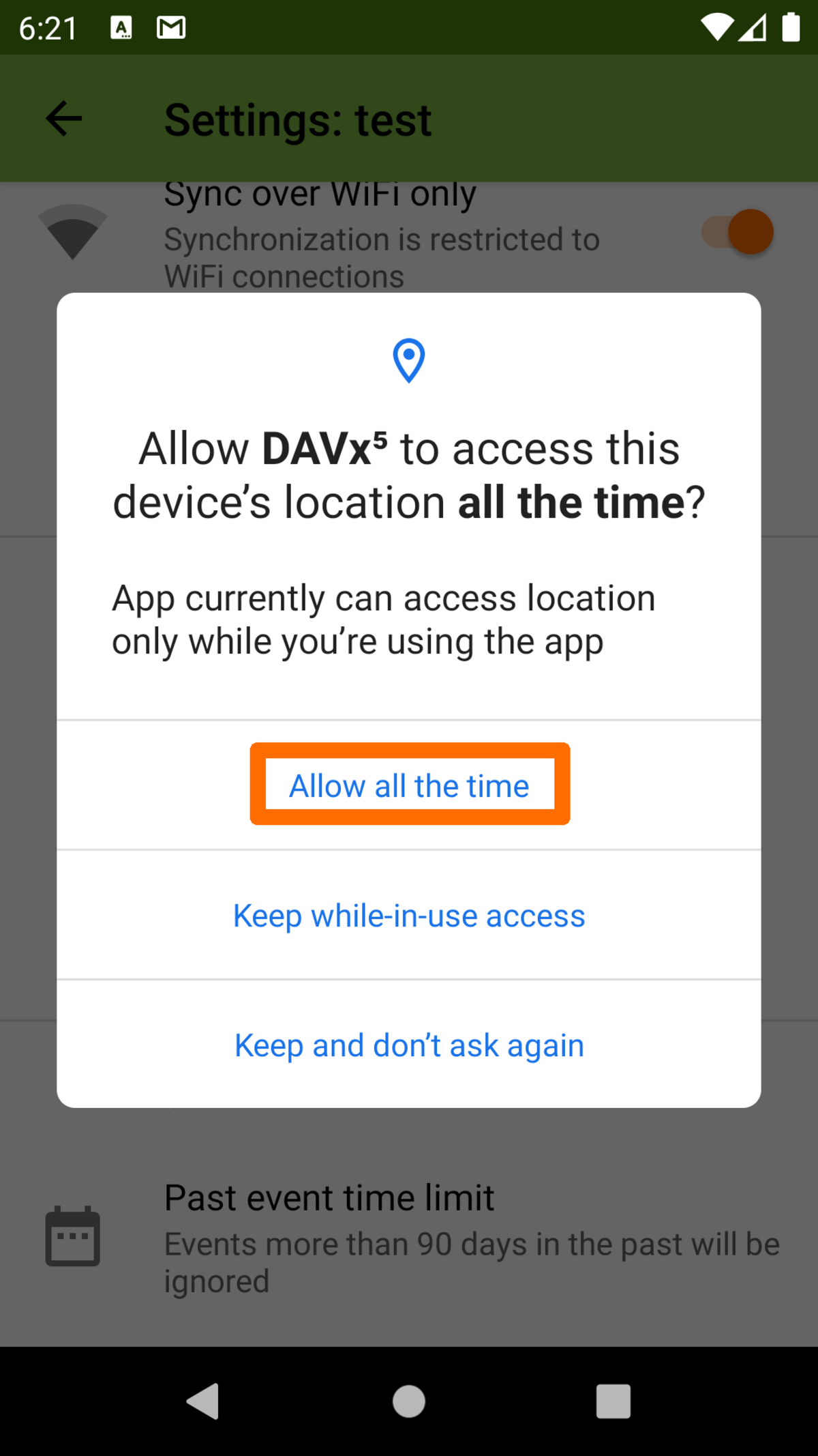Why does WiFi SSID restriction need the location permission?